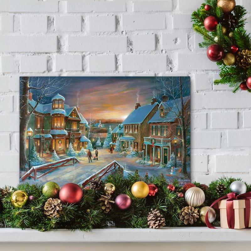 Home For The Holidays-Premium Gallery Wrapped Canvas - Ready to Hang