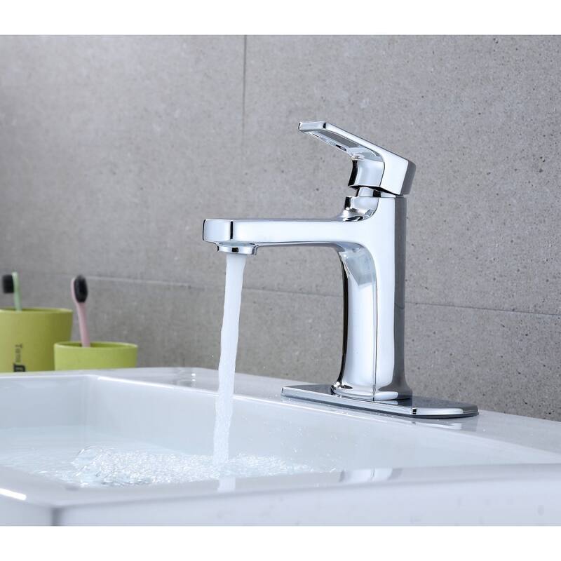 Ultra Faucets Dean Collection Single-Handle Lavatory Faucet - Chrome Polished UF38100