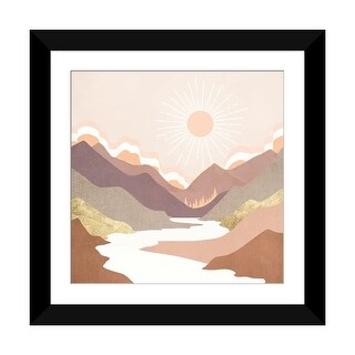 iCanvas "Salmon Vista" by SpaceFrog Designs