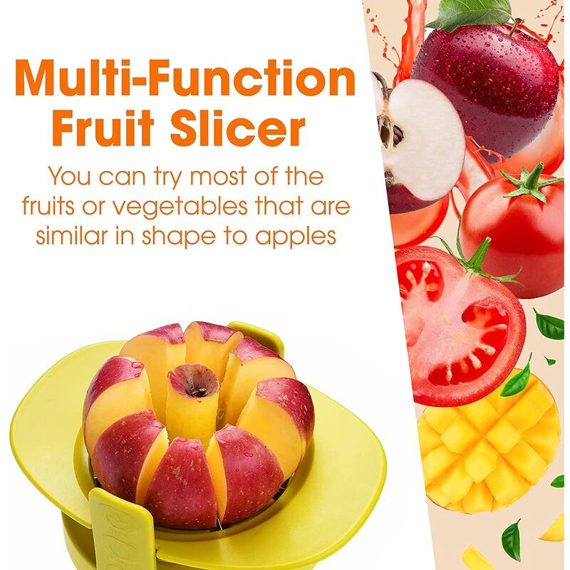 Cheer Collection Set of 3 Fruit and Vegetable Slicers