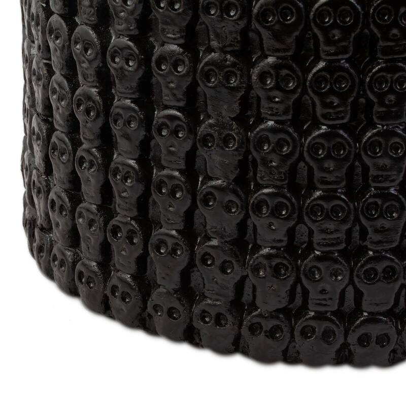 Novica Handmade Tzompantli Ceramic Flowerpot