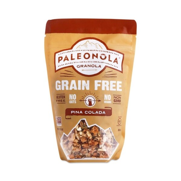 Paleonola Protein Bars Granola - Pina Colada - Case of 6 - 10 oz.