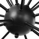 preview thumbnail 5 of 12, 18-Light Industrial Modern Metal Black Sputnik Chandelier