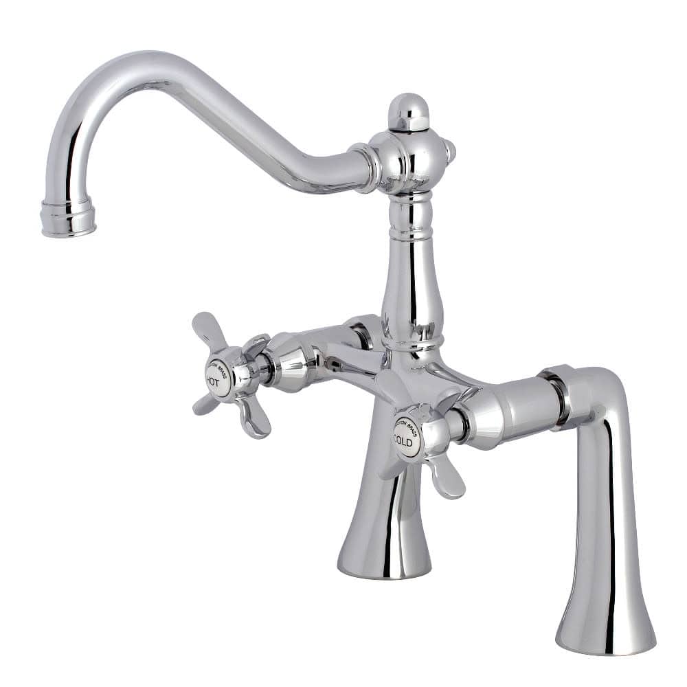 Kingston Brass Essex Deck Mounted Clawfoot Tub Filler
