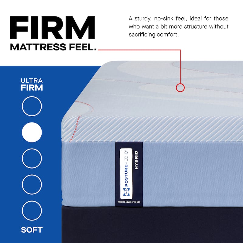 Sealy Posturepedic® Fayette 12" Firm Tight Top Hybrid Mattress