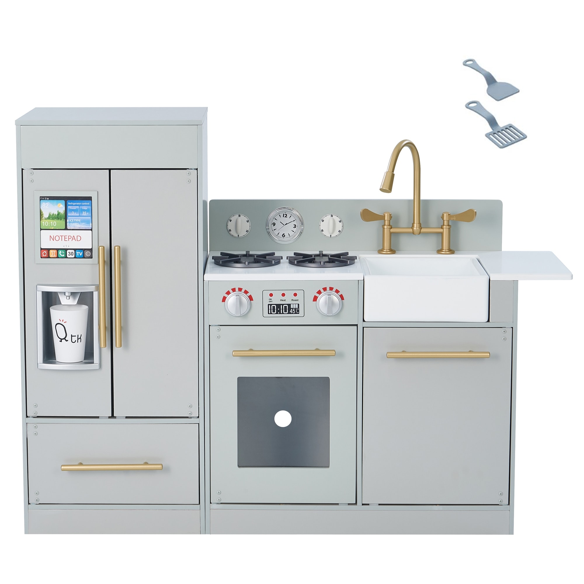 Teamson urban kitchen grey shop