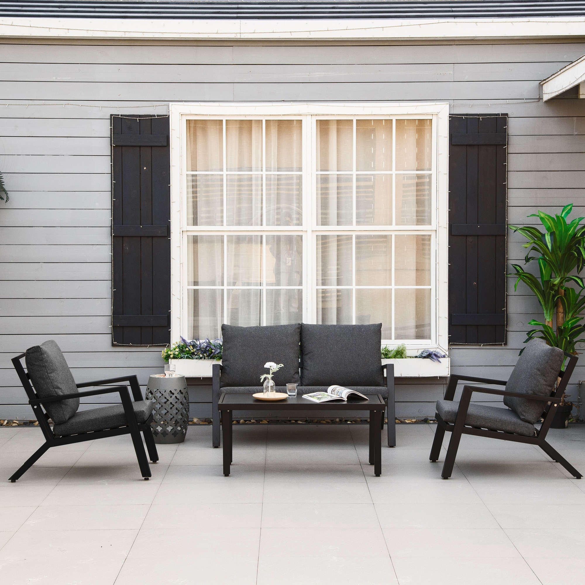 Outsunny patio table outlet
