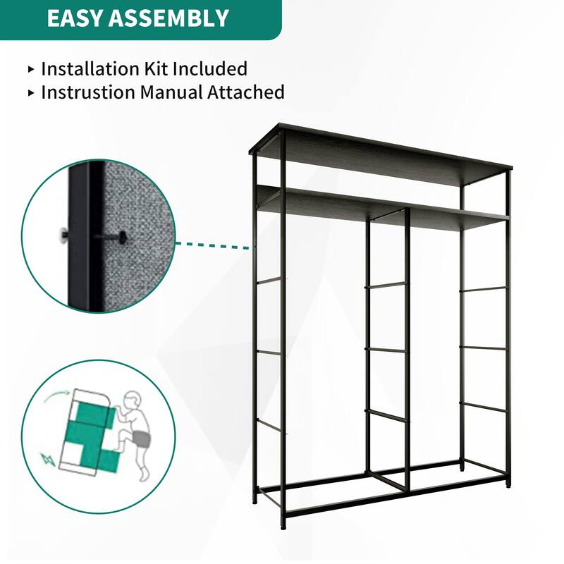 Modern Wide Dresser Storage Tower with 8 Drawers