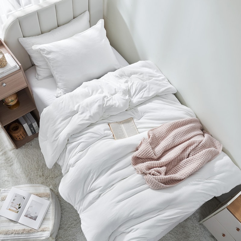 Love Thick® - Calming Coma Inducer Oversized Comforter Set - Milky White