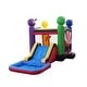 preview thumbnail 10 of 17, HeroKiddo Ninja Warrior Commercial Grade Inflatable Bounce House & Slide Combo for Kids and Adults (with Air Blower)
