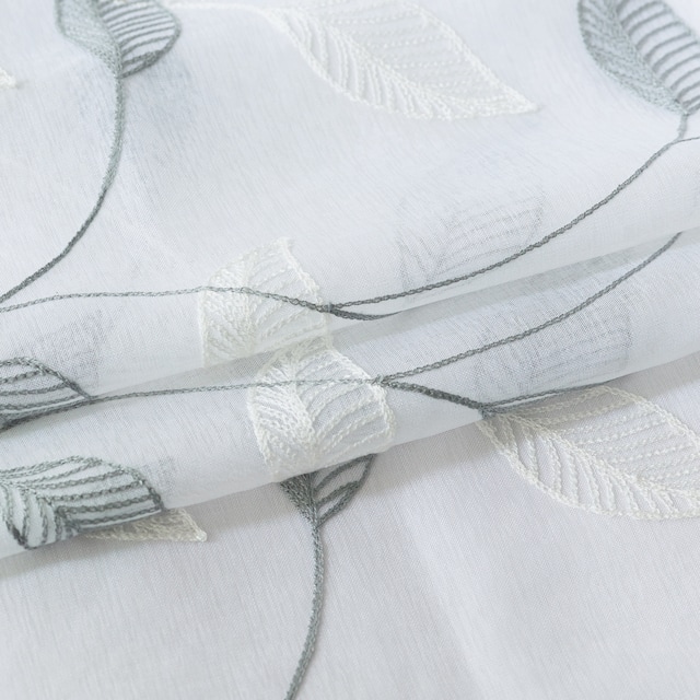 Lyndale Clarita Embroidered Sheer Curtain
