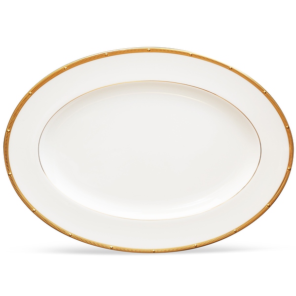 ノリタケ　ROCHELLE  14点セット Noritake Rochelle Gold Oval Platter, 14