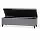 Lucinda Faux Leather Storage Bench by Christopher Knight Home - 51.25" L x 17.50" W x 16.25" H