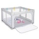 preview thumbnail 29 of 27, Honeyjoy Large Baby Playpen 50" x 50"/59" x 59" with Zipper Gate 50