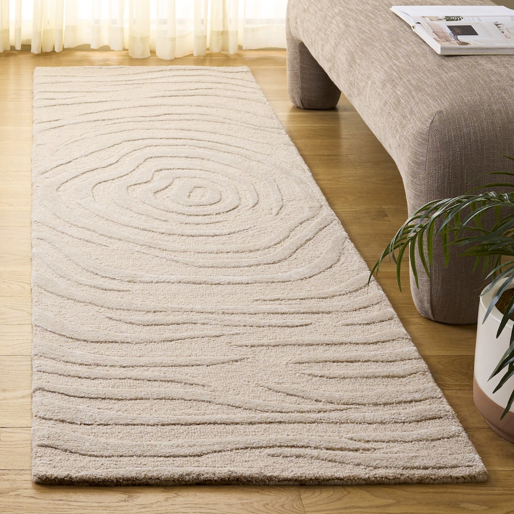 SAFAVIEH Handmade Glamour Oprica Contemporary Wool Rug