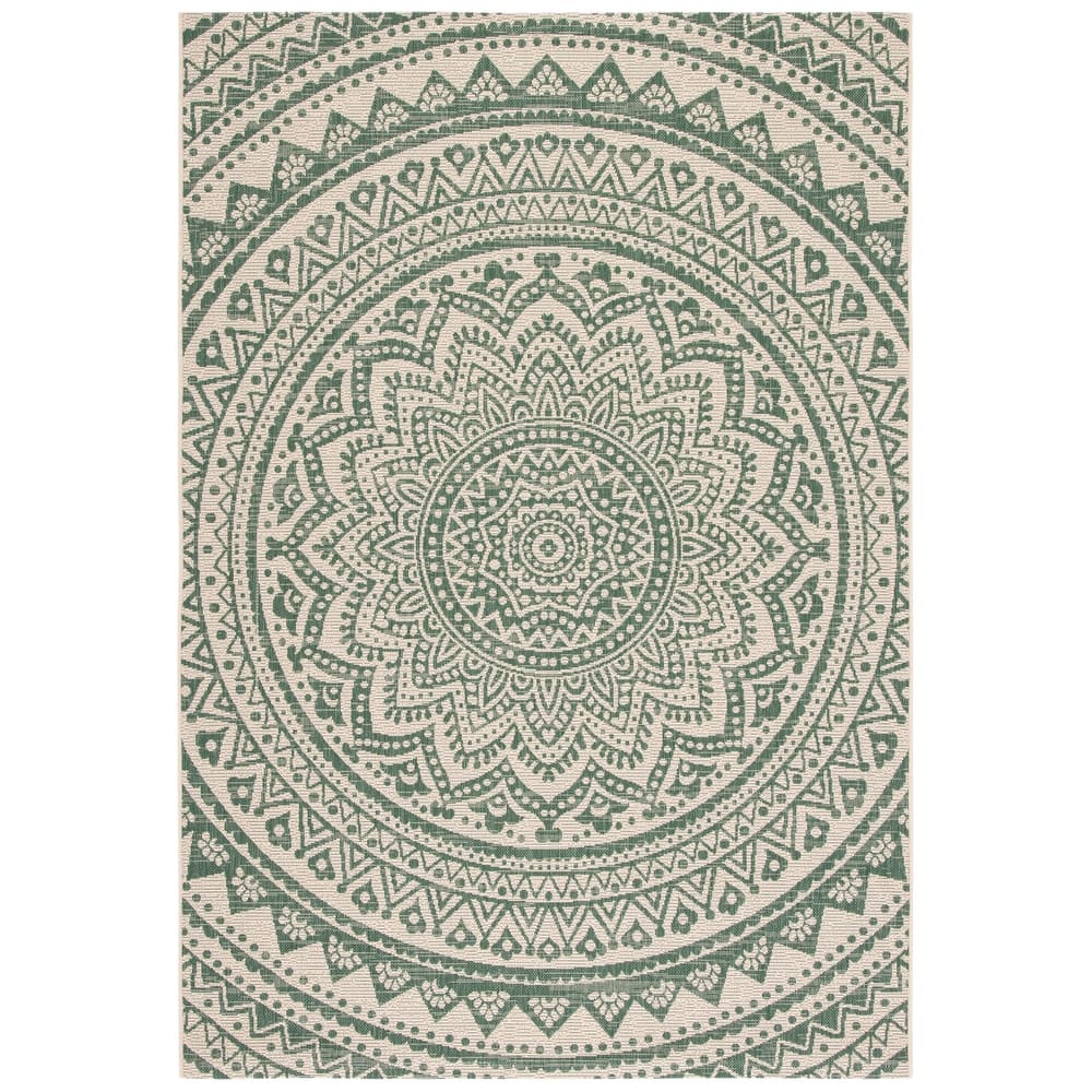 SAFAVIEH Courtyard Jantsje Indoor/ Outdoor Waterproof Patio Backyard Rug