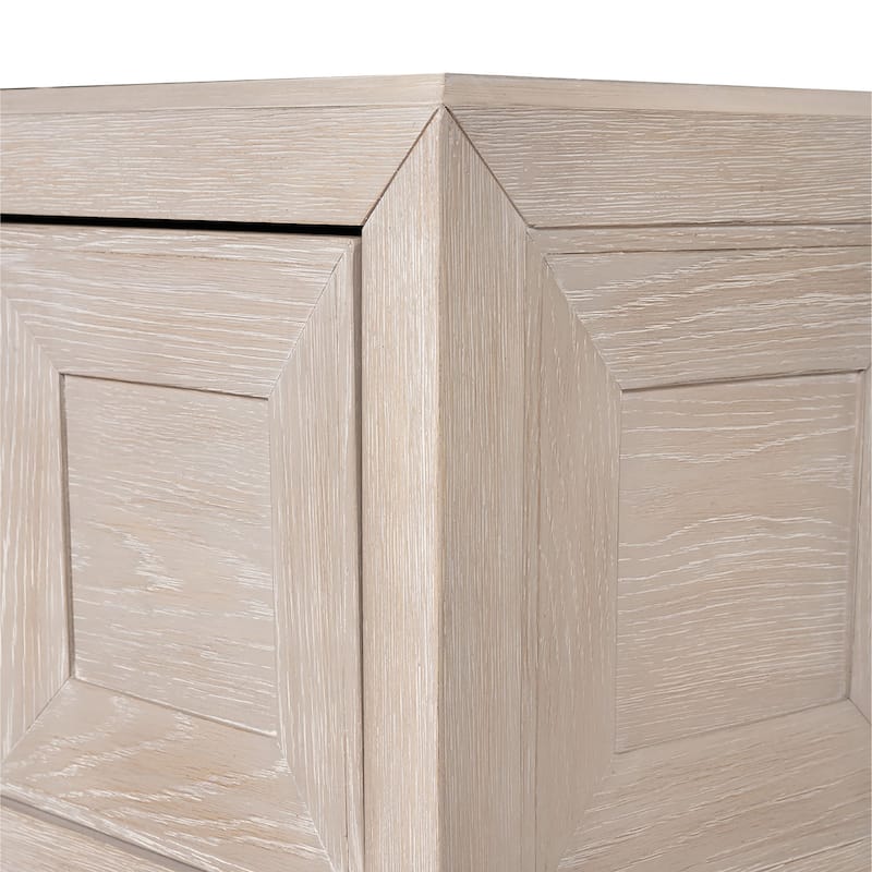 Furniture of America Durem Modern Classic 2-Piece Solid Wood Mobile Coffee Table Set with Storage