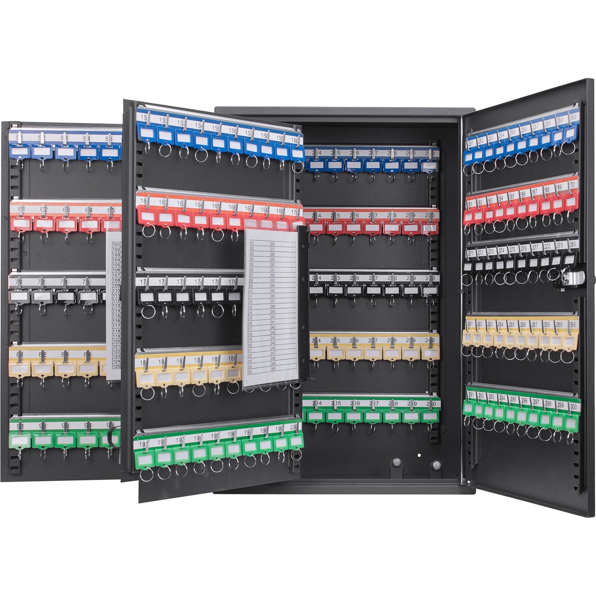 300 Adjustable Key Cabinet With Combination Lock