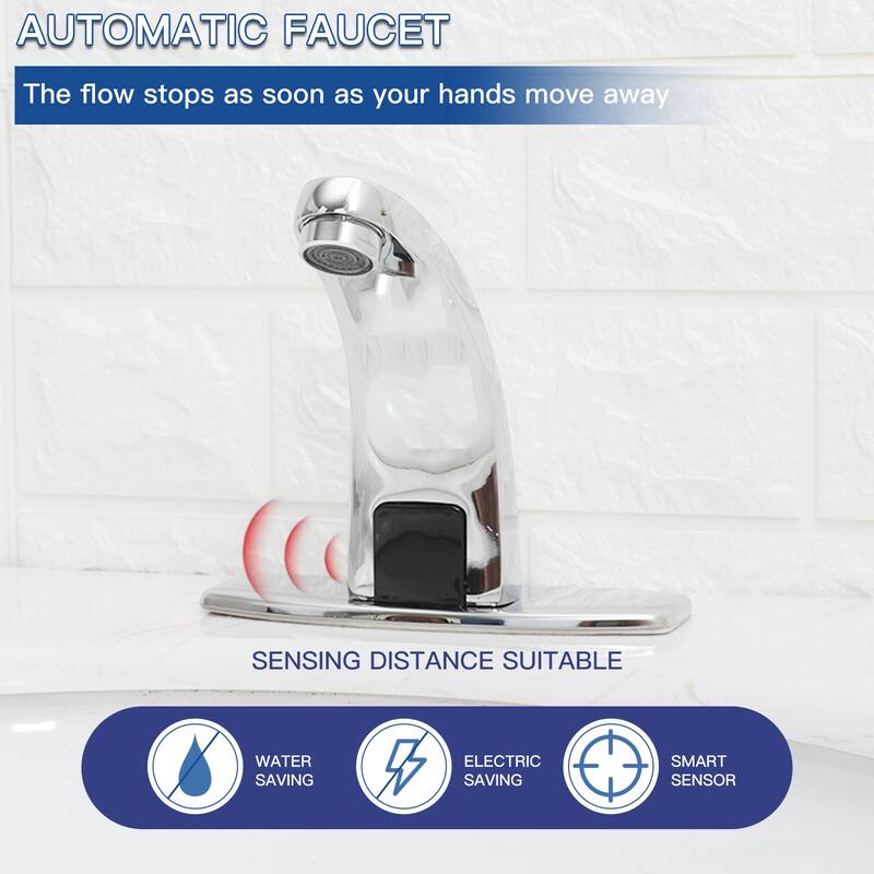 WIZ Automatic Sensor Touchless Bathroom Faucet
