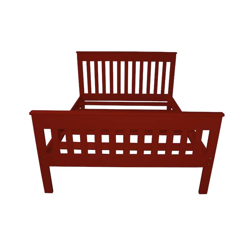 Harmony Solid Pine Queen Bed