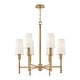 preview thumbnail 4 of 7, Hinkley Lighting 46455 Fenwick 6 Light 28" Wide Chandelier