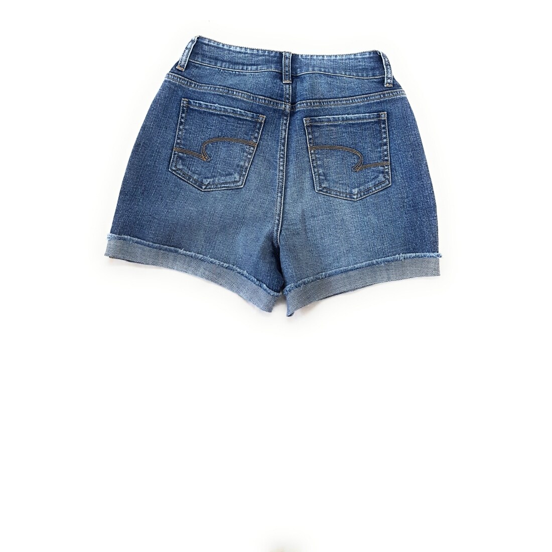 women's mid rise shorts
