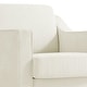 preview thumbnail 55 of 101, Modern Swivel Upholstered Armchair Accent chair Set of 2