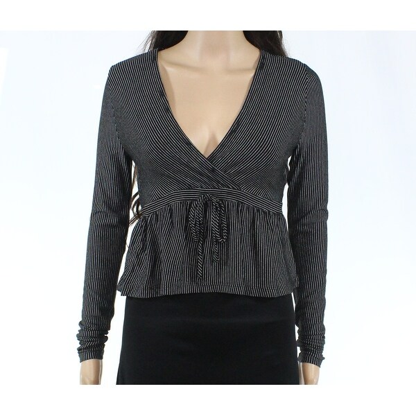 peplum knit top