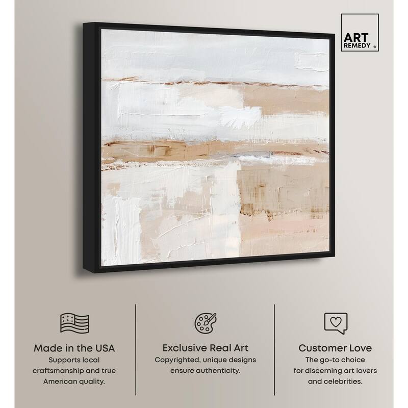 Sediment Planes I Canvas by Art Remedy