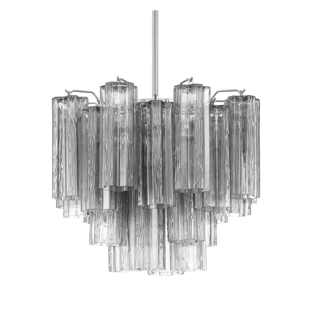 Crystorama Lighting Group ADD-300-SM Addis 4 Light 18" Wide Chandelier