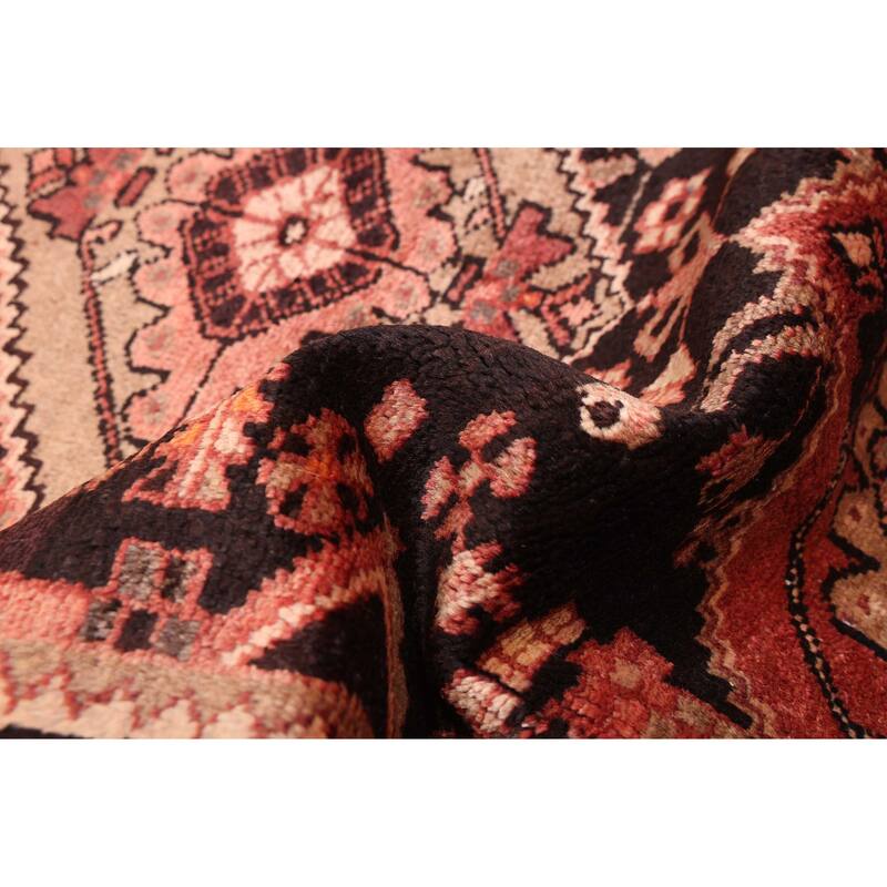 ECARPETGALLERY Hand-knotted Anatolian Vintage Black Wool Rug - 3'3 x 10'3