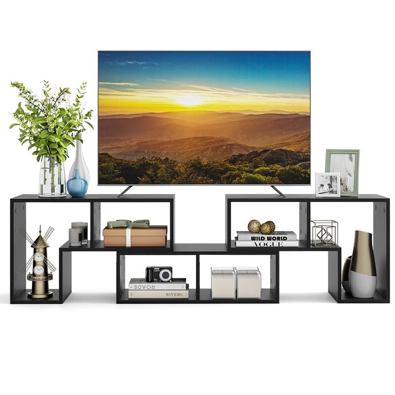 Costway 3 Pcs TV Stand for TV's up To 65'' Console Entertainment