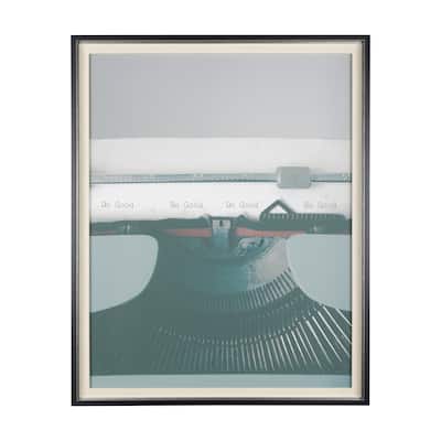 Typewriter Notes Good Framed Art Print