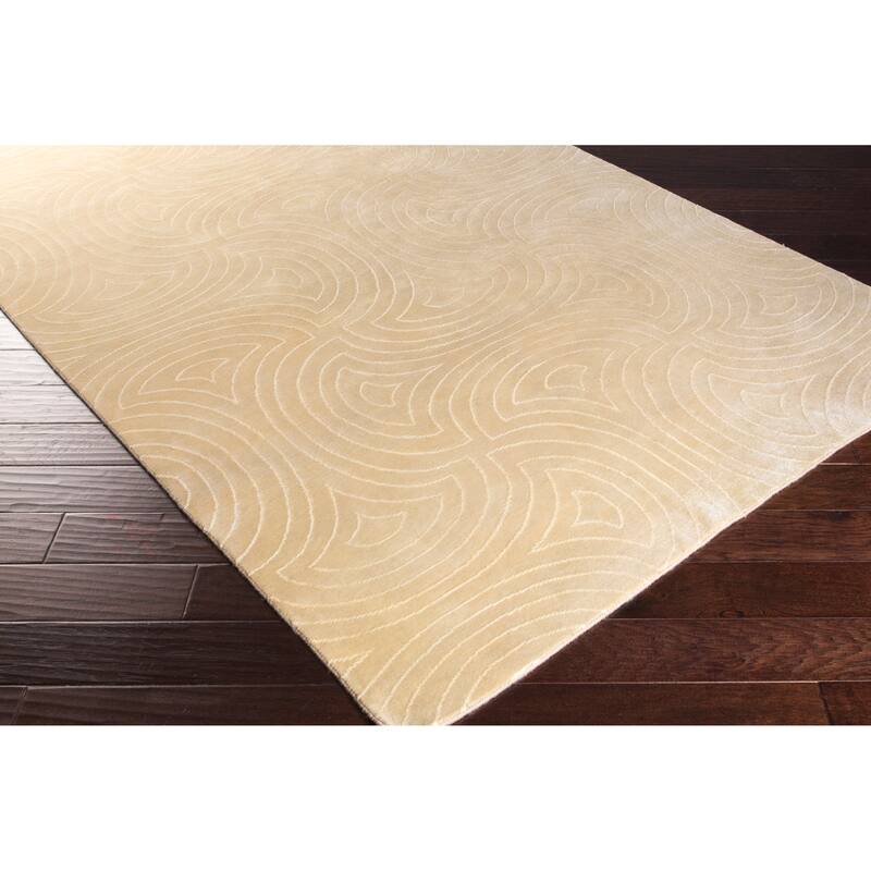 Hand-Knotted Rhonda Geometric Area Rug