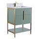 Option Mint Green - Brass Hardware