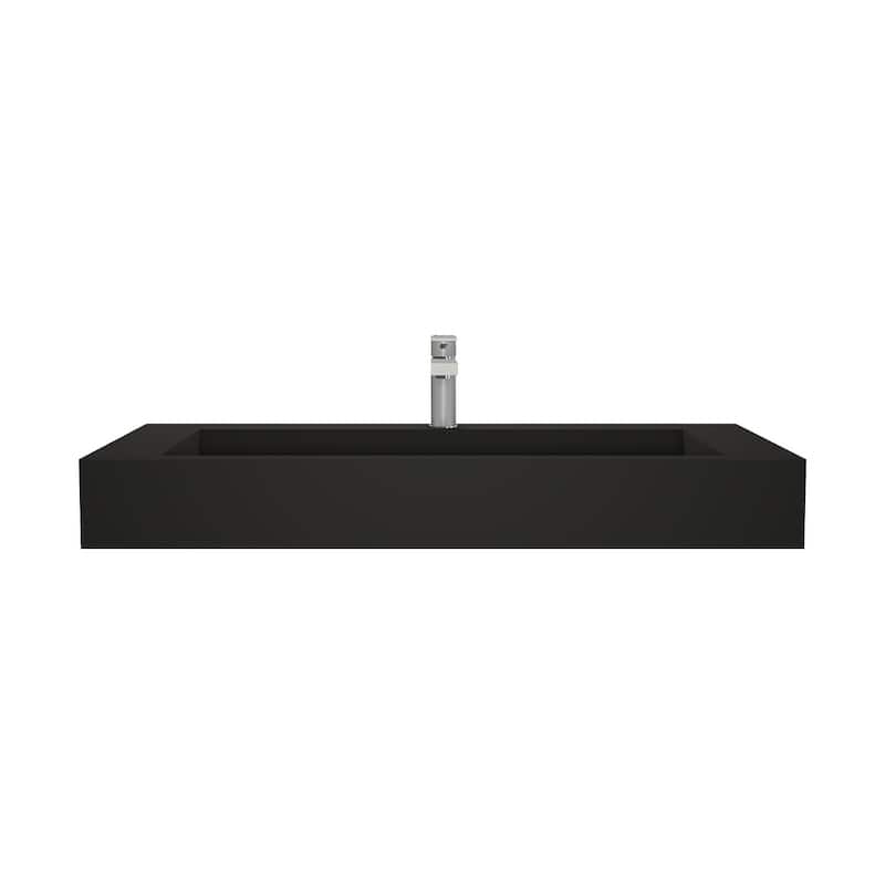 Audrey 36" - 72" Solid Surface Bathroom Vanity Top