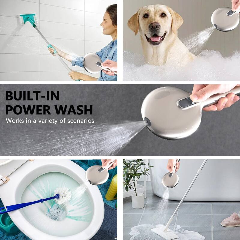 Shower Head with Handheld Shower System with 10" Rain Shower Head
