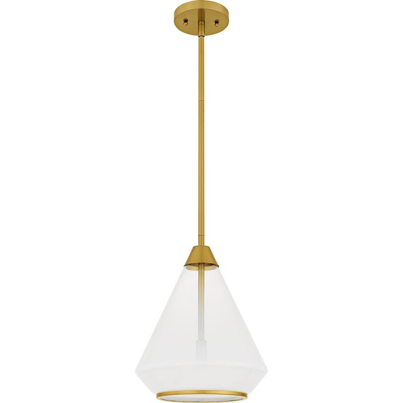 Haze Mini Pendant - Brushed Gold