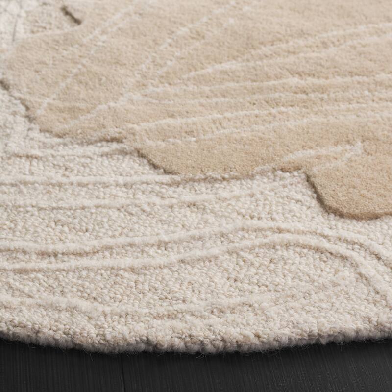 SAFAVIEH Handmade Mykonos Matthissa Modern & Contemporary Wool Rug