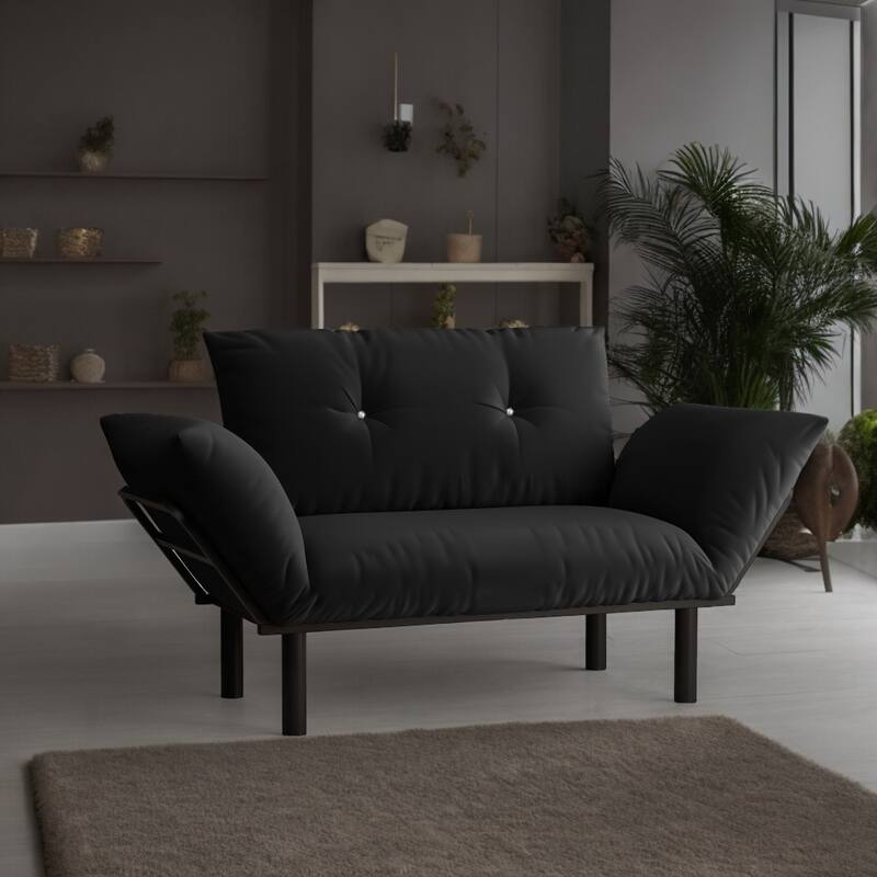 Comfortable and Stylish Sofa Bed with Ample Storage and Adjustable Backrest, Perfect for Relaxing and Entertaining.