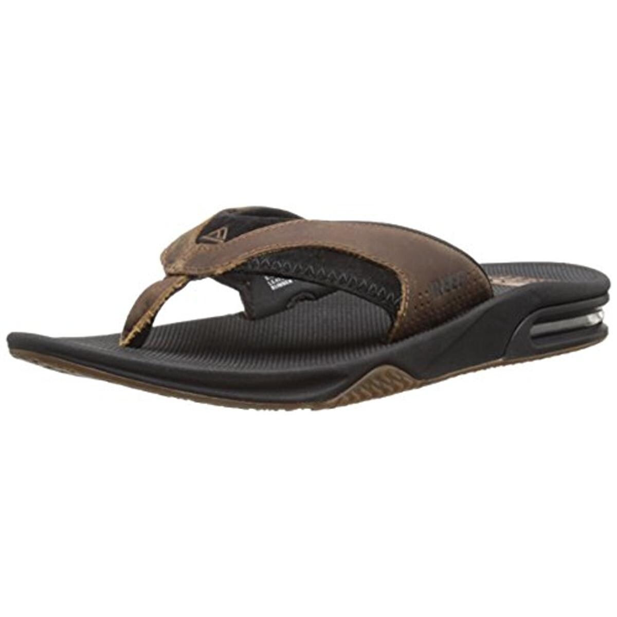 reef fanning leather sandals