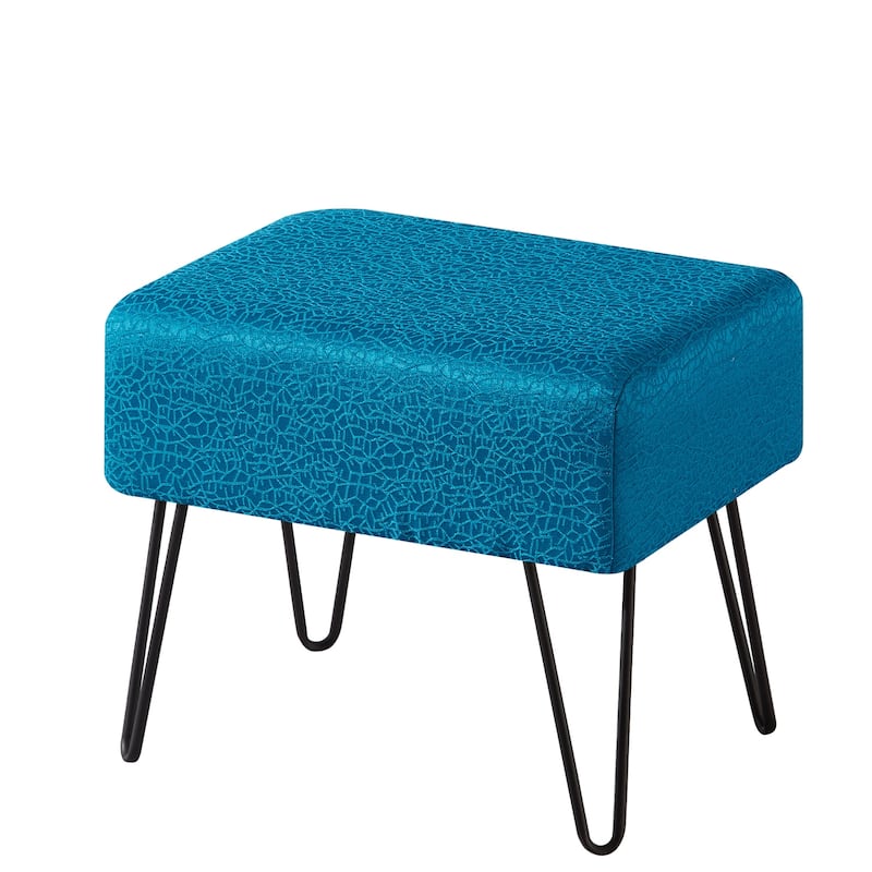 Serenta Jacquard Retro Ottoman