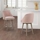preview thumbnail 16 of 30, Madison Park Walsh Counter Stool With 360 degree Swivel Seat