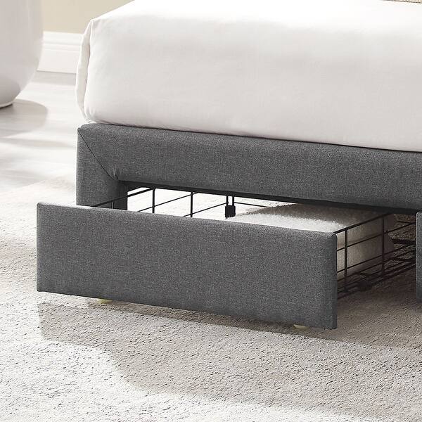 Storage Bed Linen Upholstered Platform Bed Bed Bath & Beyond 38267703