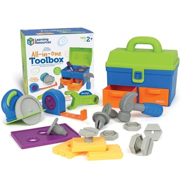 slide 2 of 10, Learning Resources New Sprouts Deluxe Tool Set - Multi Multi - Kids