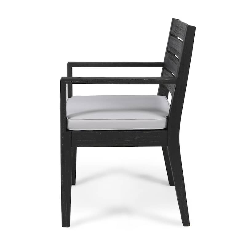 Nestor Outdoor 6-Seater Acacia Wood Dining Set with Bench by Christopher Knight Home