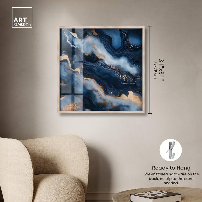 Deep Sea Geode IV Shadowbox by Art Remedy