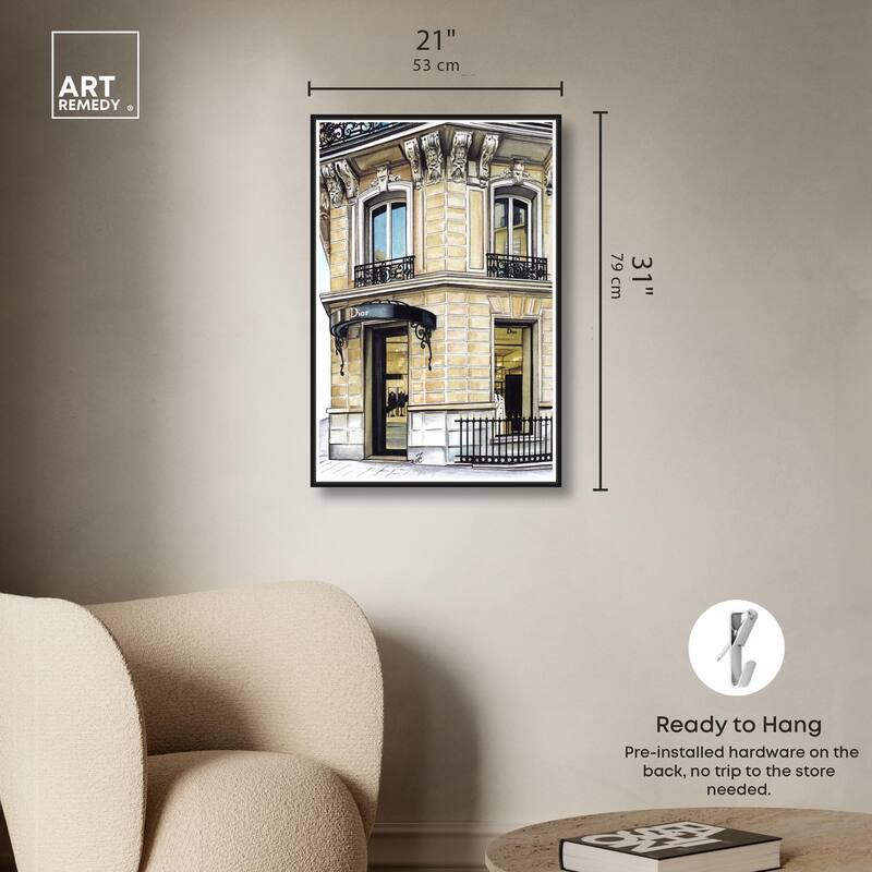 Doll Memories - Glamorous Drama Canvas by Art Remedy