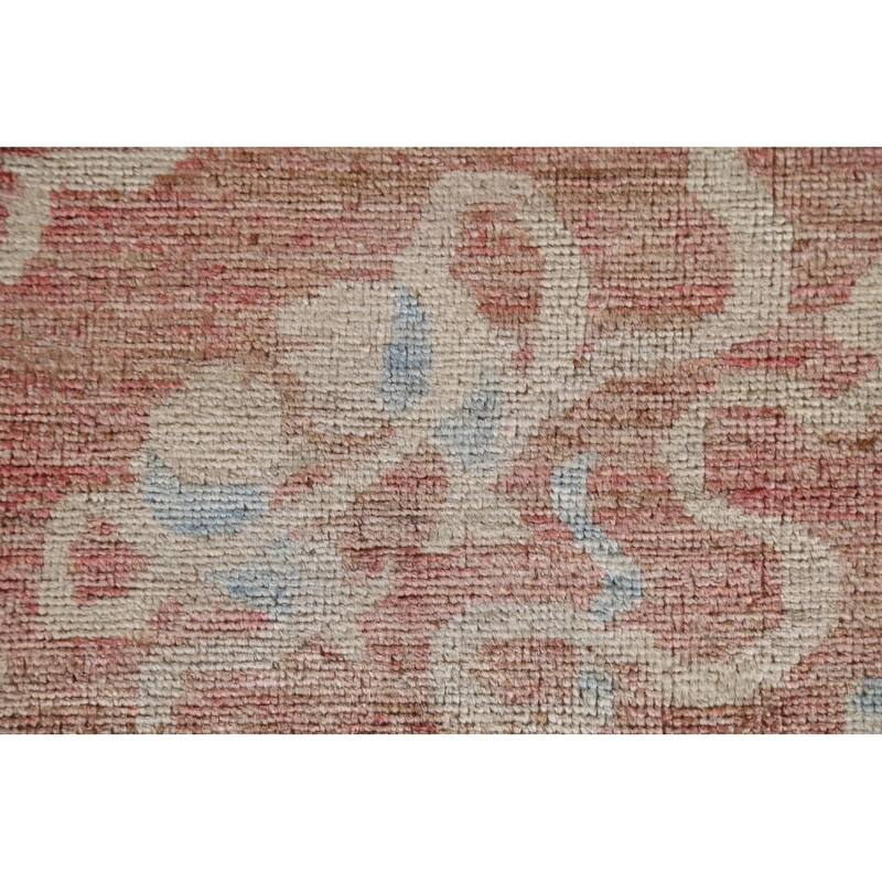 Hand Knotted Oriental 100% Wool Carpet Traditional Abstract Coral Art Deco Area Rug - 5' 0'' X 3' 10''