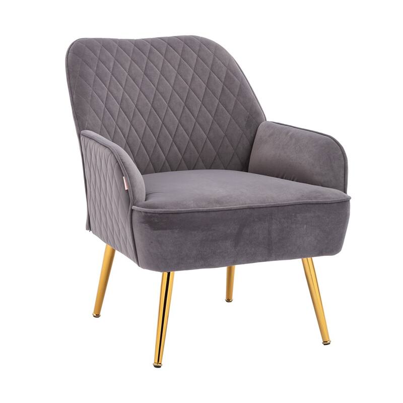 Moda Furnishings Deangelo Mid-century Accent Chair